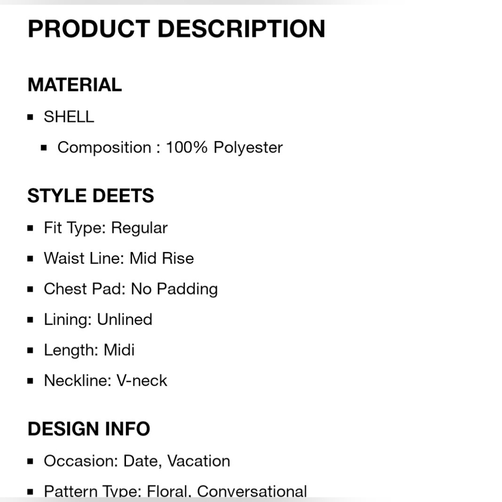 CIDER Illusion Ruched Floral Midi Dress. Size L. NWT - Picture 8 of 10